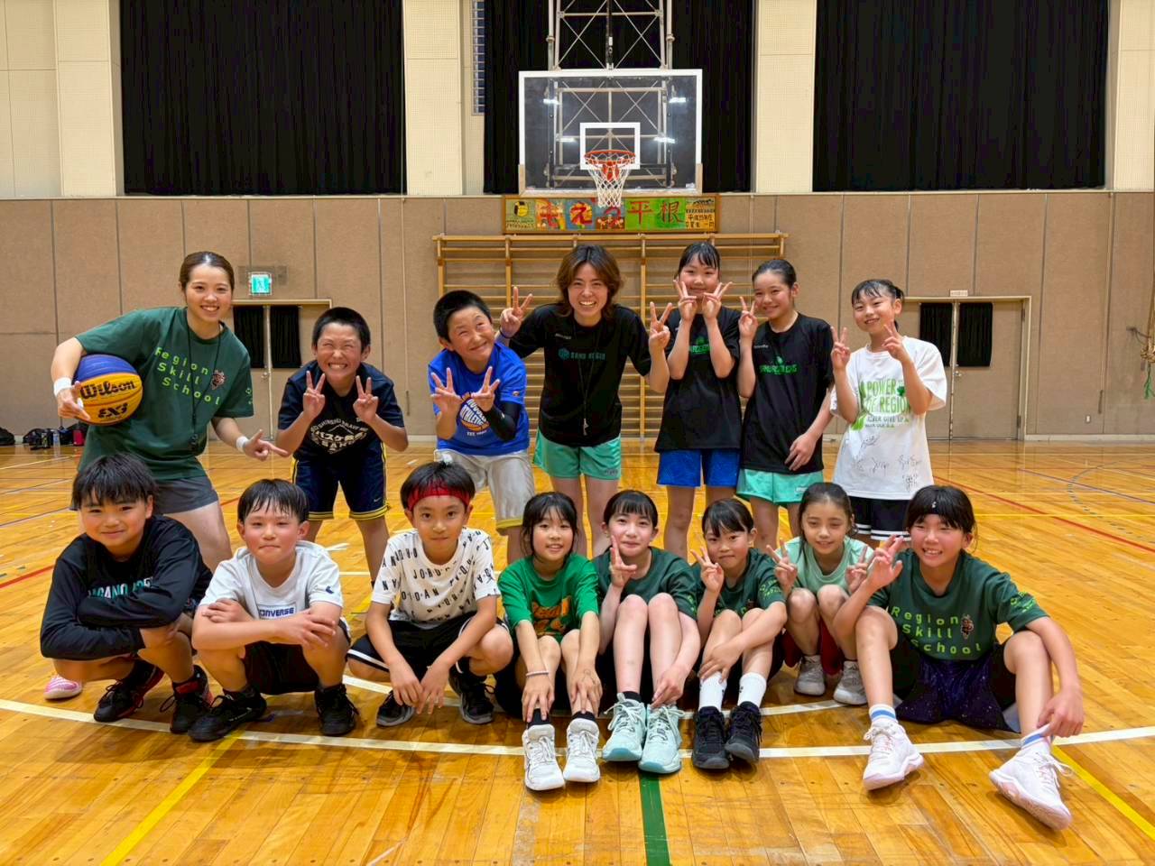 スクール参加者の集合写真